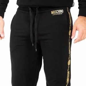 Moschino Tapered logo black. Sweatpants. Brand new.